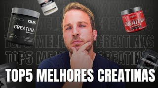 TOP5 MELHORES CREATINAS DA ATUALIDADE  Teste real com os suplementos [upl. by Nosrac]