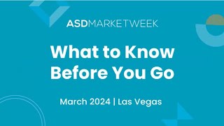 ASD March 2024 What To Know Before You Go [upl. by Enois]