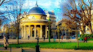 A Walk Around Parc Monceau Paris [upl. by Atinuj15]