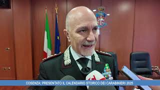 COSENZA PRESENTATO IL CALENDARIO STORICO DEI CARABINIERI 2025 [upl. by Ellenad444]