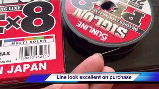 Why you should not buy SIGLON braided line from SUNLINE [upl. by Kosiur16]