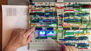 My Ben Eater inspired homemade 8bit CPU  Part 4 RAM [upl. by Llemor489]