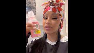 Cardi B Is Up At 3AM Ordering Taco Bell Wit A Pepto Bismol Chaser 🤮 [upl. by Arlena]