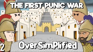 The First Punic War  OverSimplified Part 2 [upl. by Akenat]