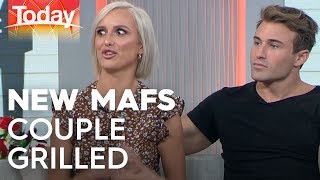 Today hosts grill newest MAFS couple  TODAY Show Australia [upl. by Manson]