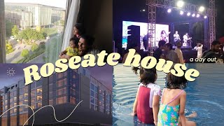 Our staycation at Roseate house Delhi Aerocity  Full hotel tour  hotel vlog aerocity [upl. by Anitnatsnoc855]