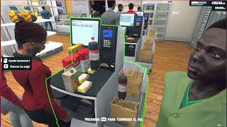 4 MOZOS Y PRODUCTOS NUEVOS EN Supermarket Simulator 65 [upl. by Malissa]