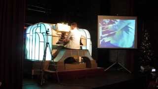 Short taster from the final Compton Cinema Organ concert at the Red Brick Barn  8 Dec 13  part 3 [upl. by Isidora]