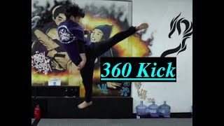 KICKGUN 턴차기 튜토리얼tornado kick tutorial [upl. by Hosea145]