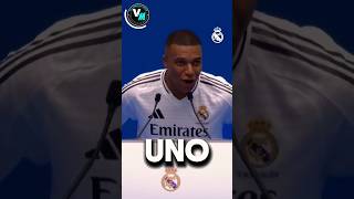 Mbappe 1 2 3 Hala Madrid homenaje a Cristiano Ronaldo [upl. by Theadora]