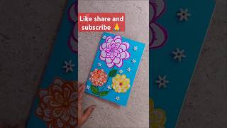 Diy Easy and beautiful Birthday card ❤️❤️ Handmade birthday greetingcardshorts shortsfeed [upl. by Gibby]