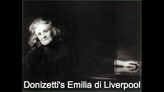 Joan Sutherland talks about Emilia di Liverpool [upl. by Blisse]