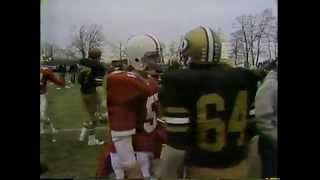 1979  TV Network Features the Monon Bell DePauw vs Wabash [upl. by Gilmore]