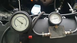 Fuel pressure testing on an old PD Diesel injection system [upl. by Hedva961]