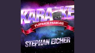 Manteau De Gloire — Karaoké Avec Chant Témoin — Rendu Célèbre Par Stephan Eicher [upl. by Hill959]