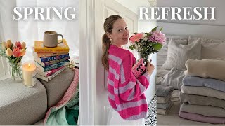 SPRING REFRESH 💐 spring cleaning decorating decluttering planting flowers amp more [upl. by Griff]