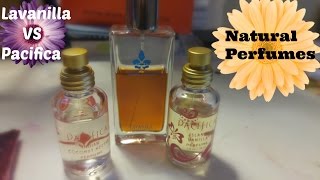 Lavanila Laboratories VS Pacifica Beauty NaturalPerfume  Euniycemari [upl. by Ennayk]