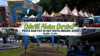 HUT Kota Medan 2024 ke 434 di Kesawan dan Lapangan Benteng Medan  Ulang Tahun Kota Medan 2024 [upl. by Yerac]