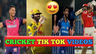 NEW Viral Cricket insta reels 😍  cricket tik tok videos [upl. by Sitrik425]