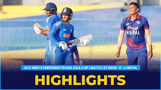 🔴 Live NEP vs IND U19  33rd Match Live  INDIA vs NEPAL Live  cricketlive [upl. by Ydnahs664]