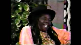 Mikey Dread Interview with Cedella Mother B Booker [upl. by Lennahc]