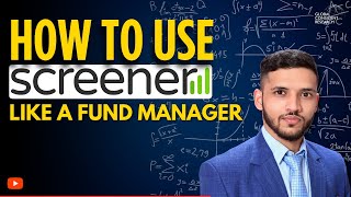 How to use Screener like a Professional Fund Manager  Find Multibagger Stocks using Screener [upl. by Akived]