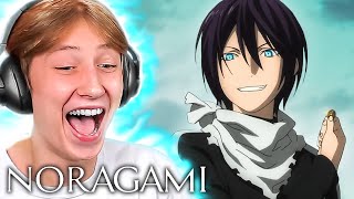 MY FIRST TIME WATCHING NORAGAMI  Noragami Episode 1 amp 2 Reaction [upl. by Erdne122]