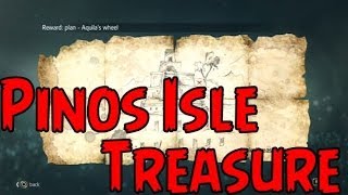 Assassins Creed 4 Black Flag  Pinos Isle Treasure Location [upl. by Aztiley175]