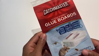 Catchmaster Mouse Trap amp Insect Glue Boards UNBOXING [upl. by Ajim693]