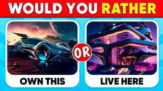 Would You Rather  Luxury Edition  DAILY QUIZ Time [upl. by Bopp]