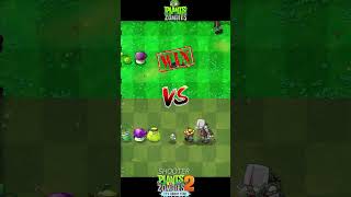 Pvz 2 Vs Pvz  Cabbage Pult Fume Shroom Squash Vs Newspaper zombie Team shorts [upl. by Tobin]