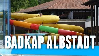 Alle Rutschen im Badkap Albstadt 2014 Version [upl. by Teahan]