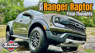 Final Thoughts on the 2024 Ford Ranger Raptor [upl. by Esch]