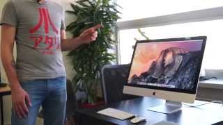 Les Numériques  Présentation Apple iMac 27 pouces Retina 5K [upl. by Nnyltak989]