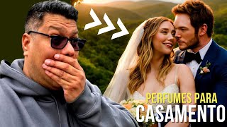 CINCO PERFUMES PARA O DIA DO CASAMENTO  COMPARTILHÁVEL [upl. by Ellierim495]