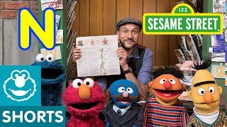 Sesame Street N is for Newspaper with Keegan Michael Key [upl. by Licec]