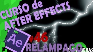 CURSO DE AFTER EFFECTS EN ESPAÑOL  46 HALLOWEEN RELÁMPAGO AVANZADO [upl. by Ahsocin210]