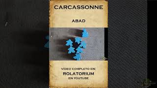 Carcassonne El Juego de Mesa  Abad rol carcassonne expansion juegodemesa rolatorium vela [upl. by Ramirolg]