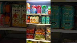 Fridge restock asmr asmr restock restocking satisfying home fridge shorts [upl. by Jacquelynn]