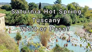 Saturnia Terme Tuscany  Watch This Video Before You Go [upl. by Karlis589]