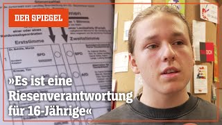 Probewahl in Potsdam Wenn Schülerinnen und Schüler wählen  DER SPIEGEL [upl. by Jaban]