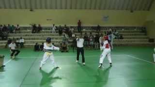 Final Mauritius National Taekwondo Championship Ranini Cundasawmy 49 [upl. by Mikael]