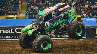 Monster Jam Arlington Show 1 Freestyle 2021 [upl. by Eeuqram]