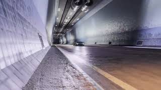 Aventador fly by inside of a tunnel  The Crew Motorfest [upl. by Goldshell233]