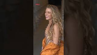 The breathtaking apparition of BlakeLively at the 2024 LACMA galabedecked🧡 cinema シネマ hollywood [upl. by Hadlee845]