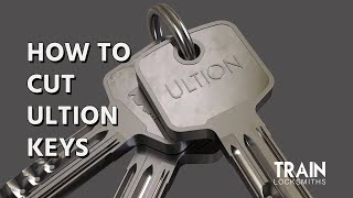 How To Cut Ultion Keys Using Silca Futura Pro [upl. by Aniad]