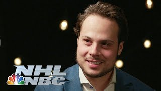 Torontos Auston Matthews plays Pick Your Poison with JR  NHL  NBC Sports [upl. by Eneryc]