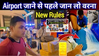 Dammam airport baggage rules  Airport baggage allowed items  Flight baggage rules [upl. by Sicard]