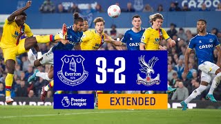 EXTENDED HIGHLIGHTS EVERTON 32 CRYSTAL PALACE  BLUES SEAL PREMIER LEAGUE SURVIVAL WITH COMEBACK [upl. by Ailemac]