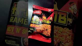 I Tried Hot n Spicy Ramen 🍜🥵 ytshorts cooking foodies explore shortsvideo [upl. by Sansbury671]